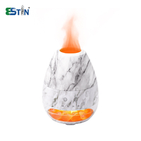 Saltstone Flame Lamp Ultrasonic Aromatherapy Diffuser