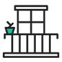 Balcony / Leisure Corner