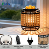  Ironwork Black Woven Wax Lamp Decoration