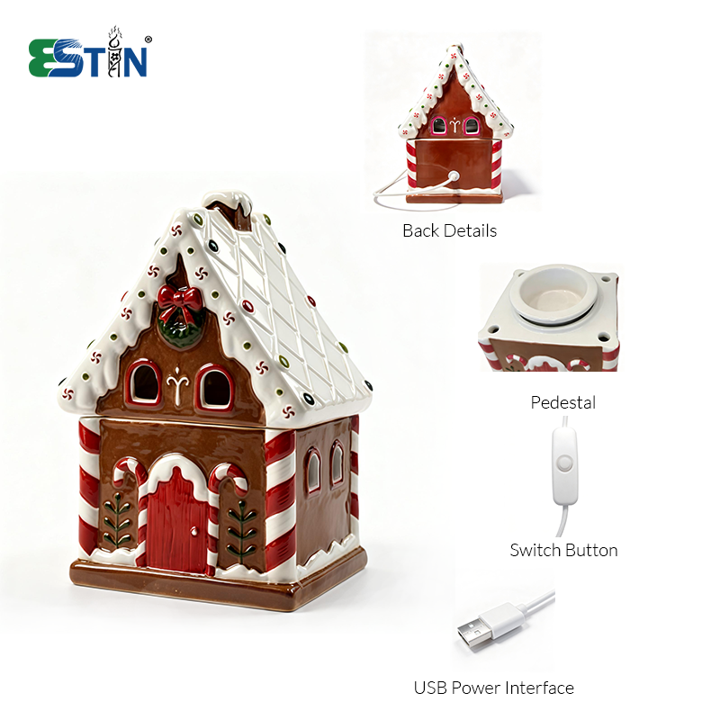 Cookie House Melting Wax Lamp