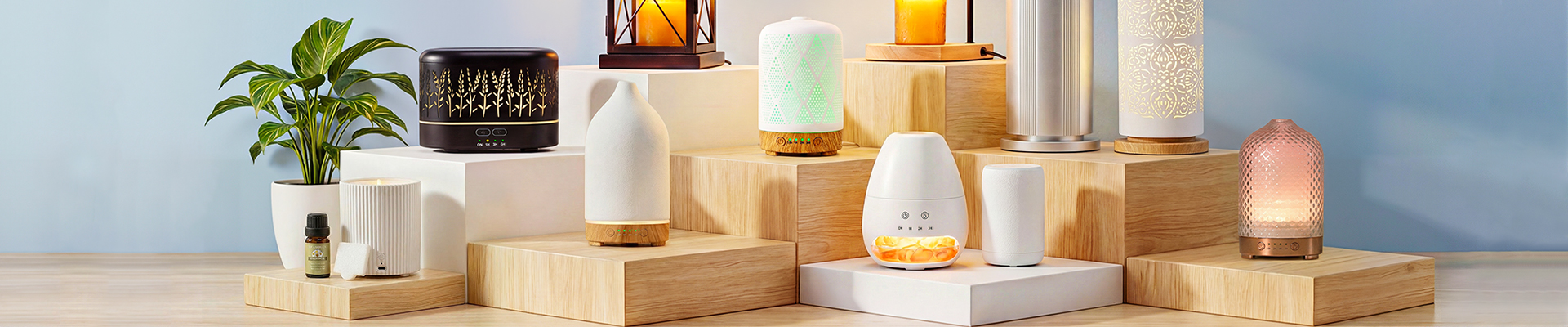 Ultrasonic Aroma Diffuser & Candle Warmer Collection