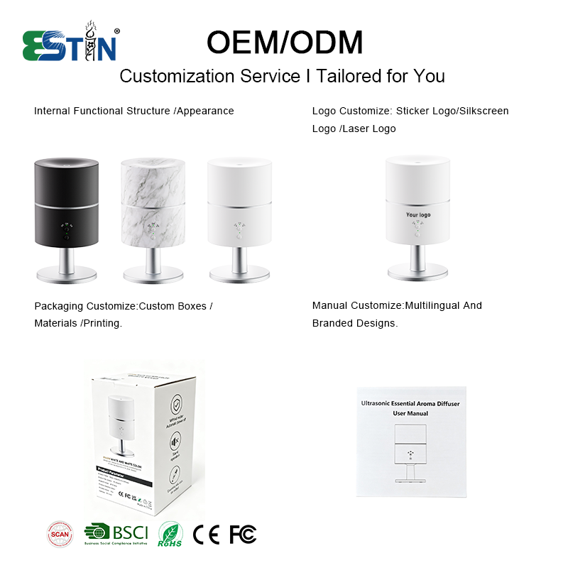 European-style Table Lamp, Night Light Aroma Diffuser