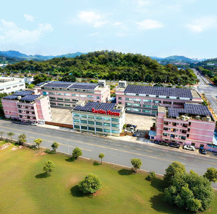 Essential Oil Diffuser factory aerial view