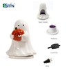 Ceramic Ghost Wax Melting Pot