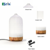 Seven-Color Light High-Quality Rhombic Texture Glass Aroma Diffuser 
