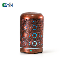 Retro Ironwork Red Copper Color Multi-color Light Diffuser Machine