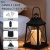 Dimmable Lantern Candle Warmer with Timer, Top-Down Melt Lamp for Jar Candles