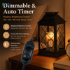 Vintage Lantern Candle Warmer Lamp – Dimmable Top-Down Candle Melter with 2/4/8H Timer