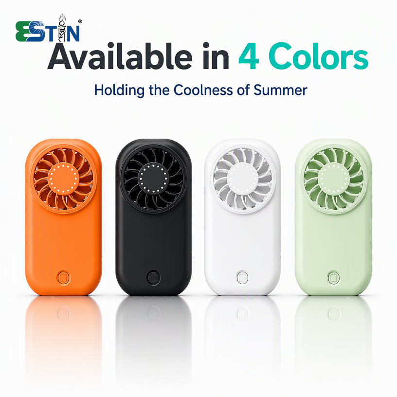 Portable Mini Handheld Fan – Lightweight Rechargeable Personal Fan with Type-C Charging